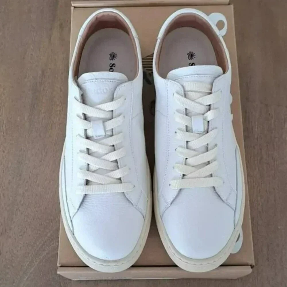 Soludos The Ibiza Classic Sneaker - Color: Oasis White - Size: Men 10 - Picture 2 of 10